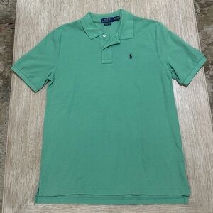 NWT Ralph Lauren Classic Fit (YXL) Green Polo Shirt